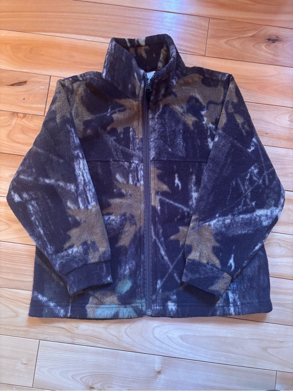Columbia Kids Fleece Jacket in Camo camouflage Print Size 6/7